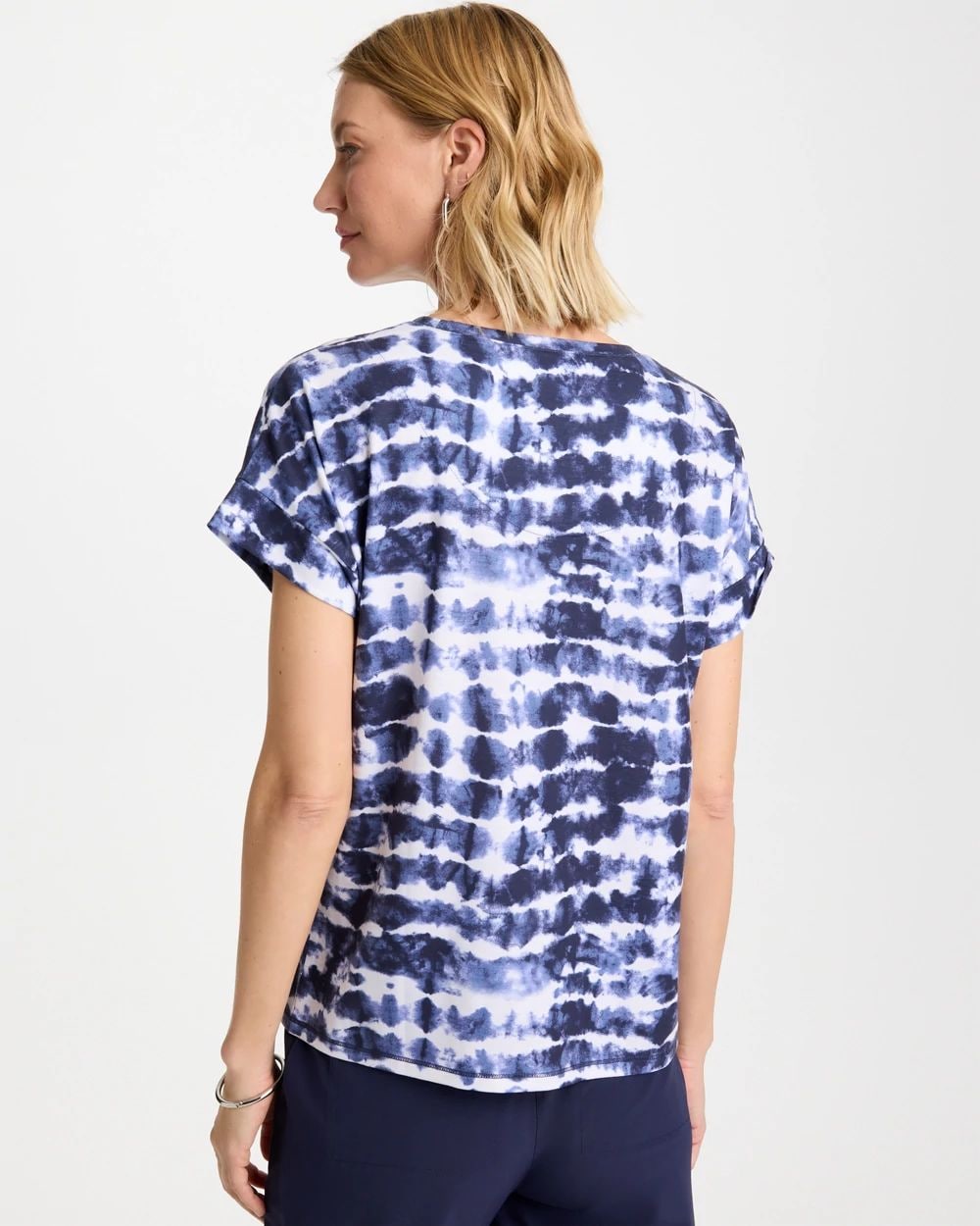 Zenergy® Tie-Dye Scoop-Neck Tee | Chico's